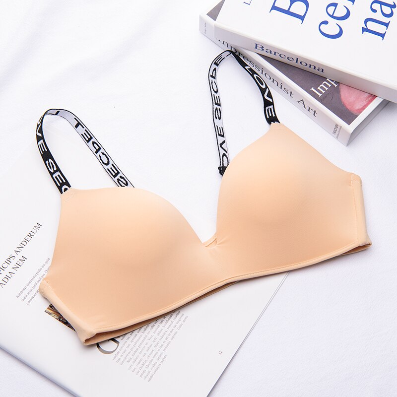 Women Bra Soft Wireless Women Sexy Lingerie Fashion Seamless Comfortable Bralette Female A B Cup Colorful Push Up Bras