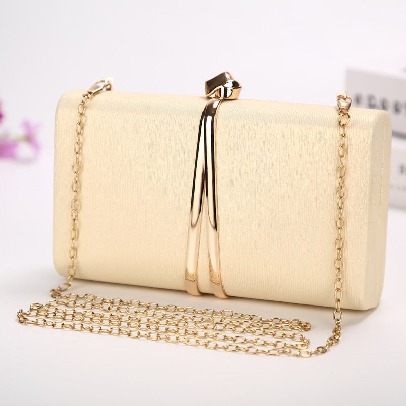 Women's Evening Clutch Bag Purses and Handbags Party Clutch Crossbody Bags For Women Chain Shoulder Bag Silver Black  ZD1382