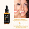 30ml Vitamin C Facial Serum Whitening Brightening Moisturizing Improve Roughness Lighten Spots Hyaluronic Acid Facial Essence