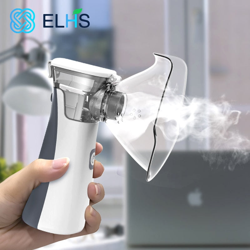 Nebuliser Atomizer Inhaler Poppers Adults Inhaler Atomizer Sprayer Atomization Asthma Machine Rechargeable Inhalator Nebulizator