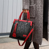 High Quality Women Pu Leather Handbags Shoulder Bags Fashion Designer Ladies Large Capacity Casual Ladies Tote Messenger Bags