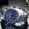 2021 LIGE Mens Watches Mens Business Analogue Clock Fashion Stainless Steel Sports Waterproof Luminous Watch Men Relojes Hombre