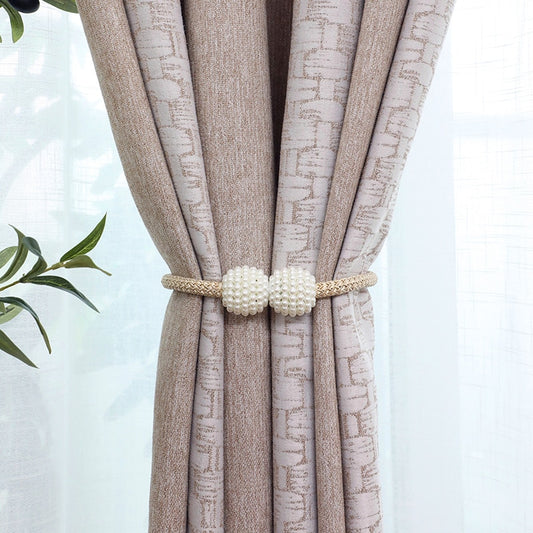 Curtain Fabric Geometric Blackout Physical Curtains for Bedroom Double-sided Jacquard Chenille Curtain Cloth Drape