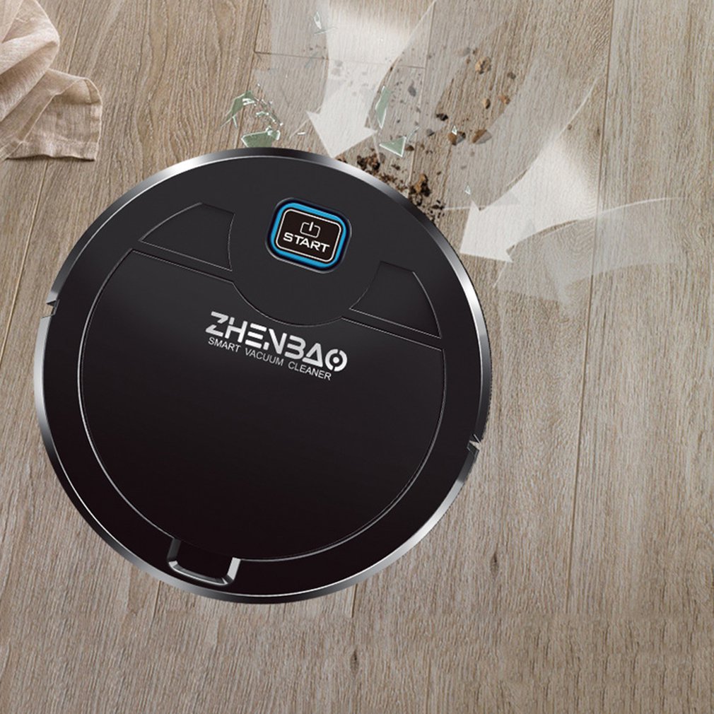 Robot Vacuum - Multiple Cleaning Modes Vacuum Best For Pet Hairs Hard Floor & Medium Carpet Lazy Sweeper Vacuum Cleaner