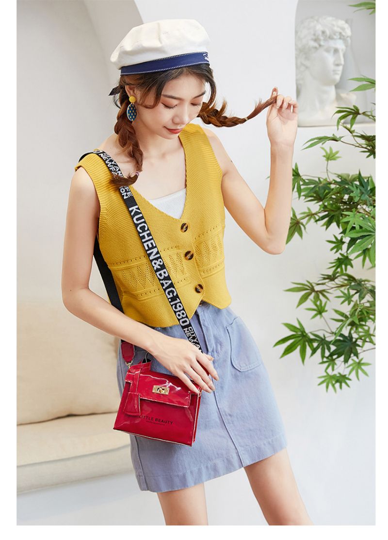 OkoLive SB0063 New Fashion Mini Women Hasp Flap Bag Small Handbag Shoulder Bag Student Mobile Phone Bag For Girls