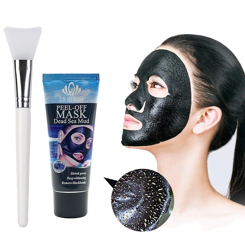 Dead Sea Mud Blackhead Remove Facial Masks Deep Cleansing Purifying Peel Off Black Nud Facail Face Masks