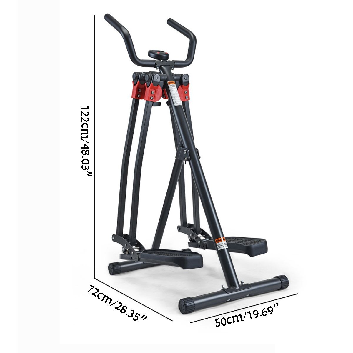 Fitness Workout Exercise Stepper Cardio Machine Indoor Cycling Bikes LCD Display Soft Handle Bar Pedal Bike Home Gym Equipment