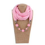 2020 Necklace Pendant Scacarves Women Foulard Femme Accessories Muslim Hijab Stores
