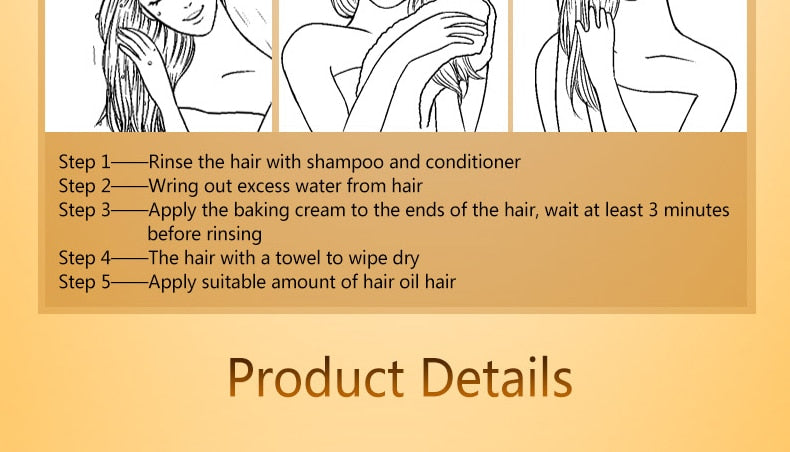 500ml Moroccan Dry Natural Shampoo+500ml Argan Oil Deep Conditioner For Hair Repairs Damage Hair