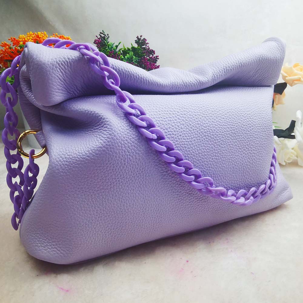 New Euro Design Crimping Handbags Hot Office Mobile Phone Pockets Women's Handbag High Quality Portable Genuine Leather Handbags