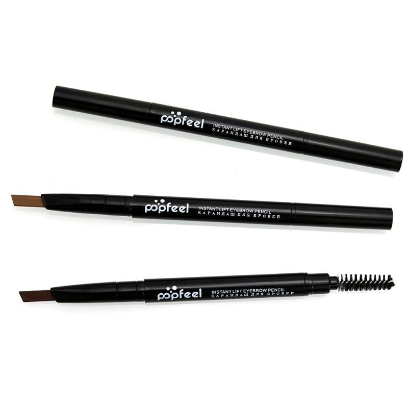 Popfeel 5 Colors Waterproof Eyebrow Pencil Long Lasting Not Blooming Easy To Color Eye Brow Pen Make Up Beauty Tools TSLM1