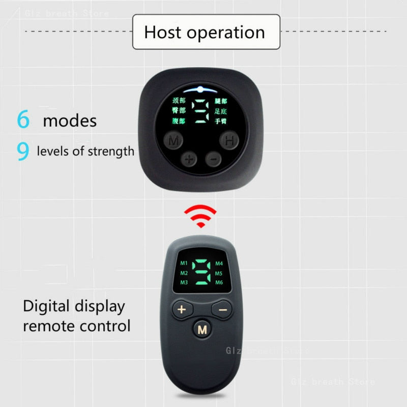 EMS Foot Massage Electric Intelligent Pulse Acupuncture USB Charging Improve Blood Circulation Relieve Ache Pain Health Care