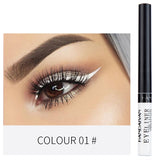 Metallic Shiny Smoky Eyeliner Party Waterproof Liquid Eyeshadow Eye-catching Long-lasting Makeup Eyes Beauty Cosmetic TSLM