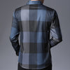 2021 Brand Casual Luxury Plaid Long Sleeve Slim Fit Men Shirt Streetwear Social Dress Autumn Shirts Mens Fashions Jersey 92339