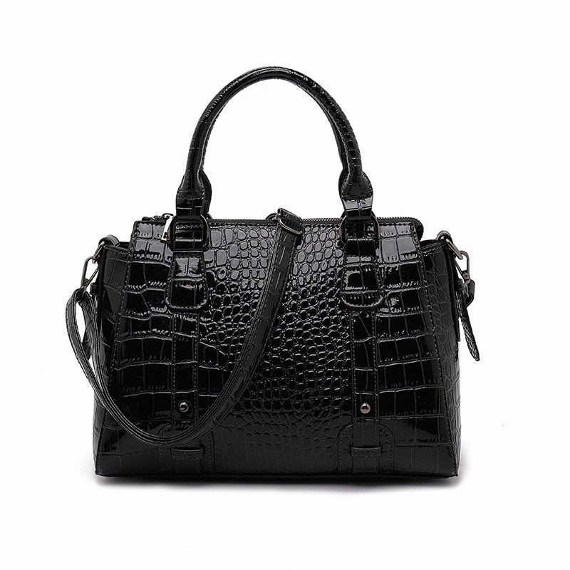 2021 Winter Big Shoulder Bag Luxury Handbags Women Bags Designer Large Capacity Women Tote Female Crocodile pattern Hand Bags