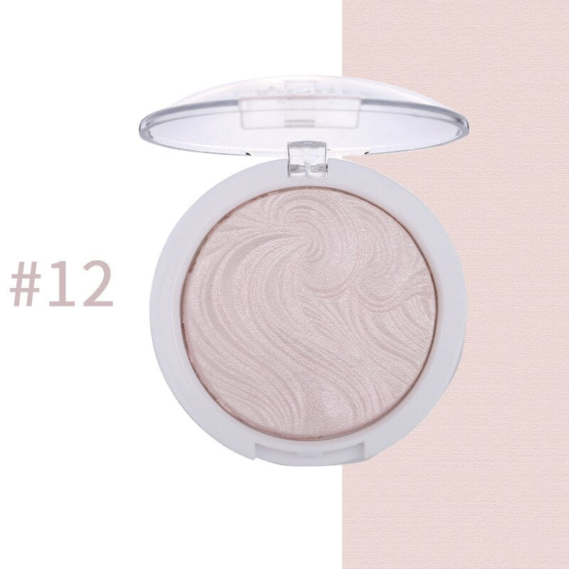 Highlighter Facial Bronzers Palette Glitter Palette Makeup Glow Face Contour Shimmer Powder Illuminator Highlight Cosmetics