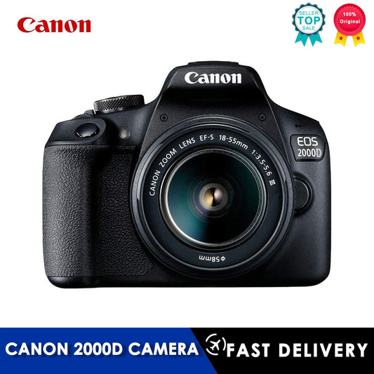 Canon 2000D Camera with 18-55mm Lens Kit