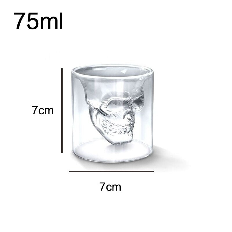 4pcs Heat Resistant Double Wall Tea Glass Cup Beer Coffee Cup Set Handmade Creative Healthy Beverage Glasses Transparent Drink