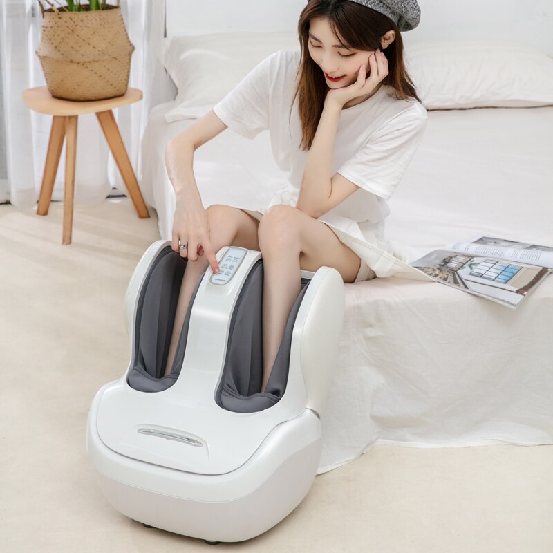 MARESE Electric Calf and Foot Massage Machine Vibration Shiatsu Air Compression Heat Rolling Kneading Leg Beauty Massager K16