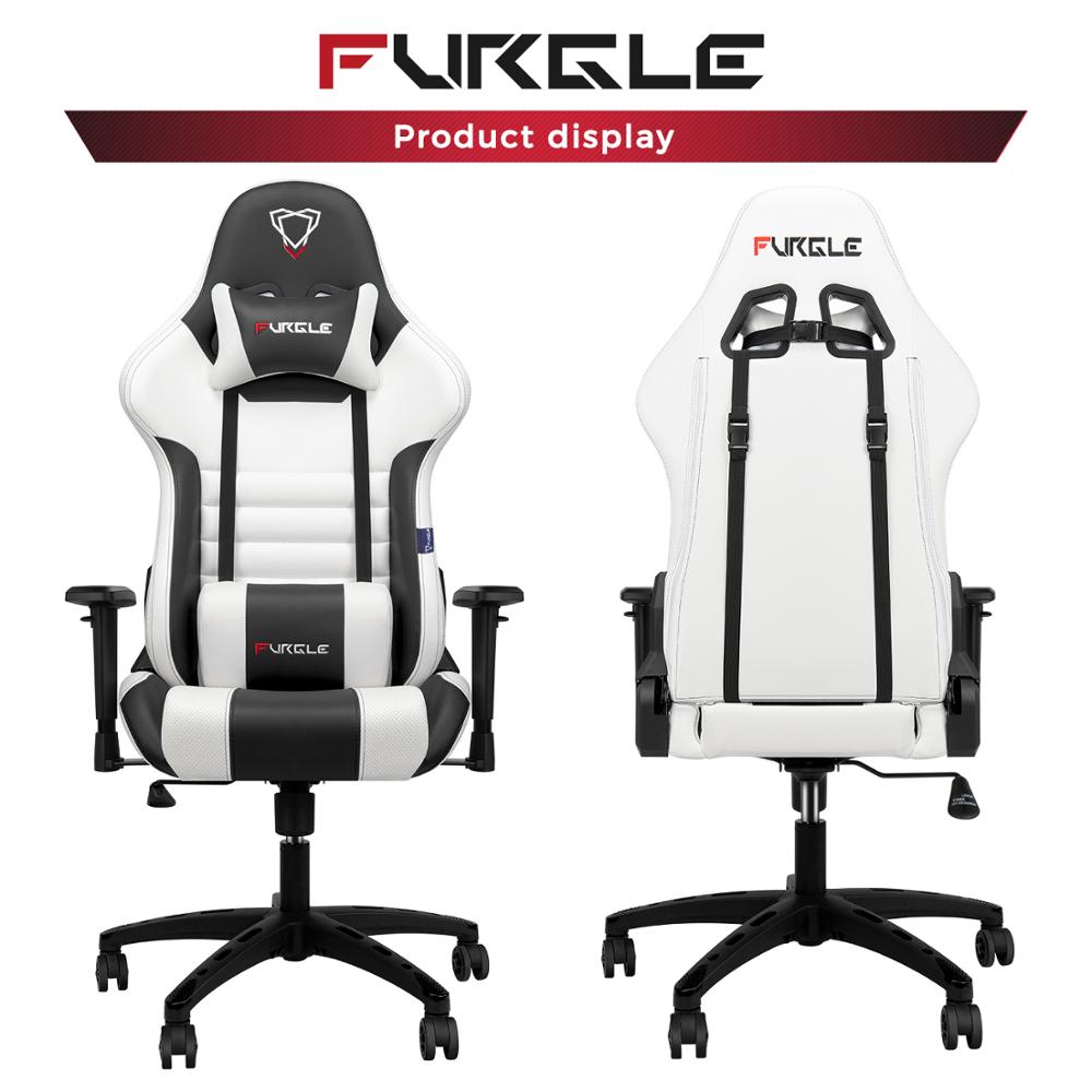 Furgle 7 DASY DELIVERY WCG Gaming Chair Computer Chair for Office Chair Furniture Lying Household Chair LOL Game Racing Chairs