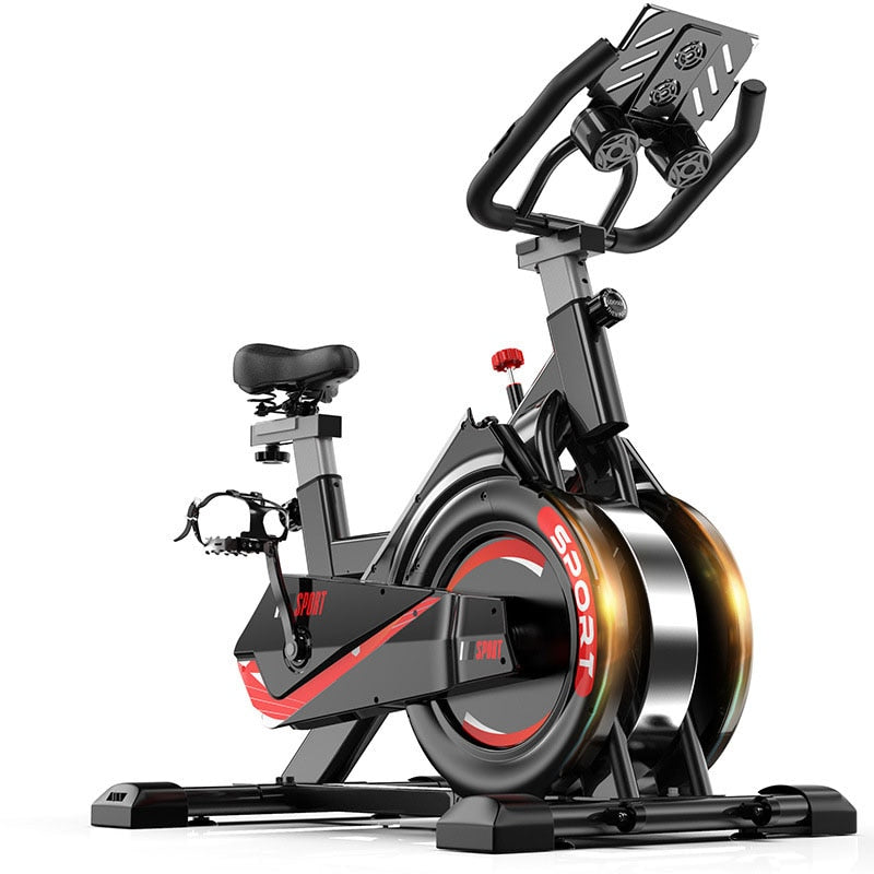 Home Exercise Bike Ultra-quiet Indoor Cycling Weight Loss Training Machine Fitness Gym Spinning Bicycle Fitness Equipment