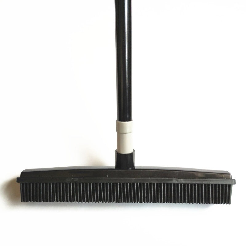 Multifunctional telescopic broom magic rubber besom cleaner pet hair removal brush home floor dust mop & carpet sweeper