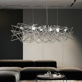 Nordic modern restaurant led chandeliers novelty luxury art bar decoration lighting minimalist living room bar hanging lights