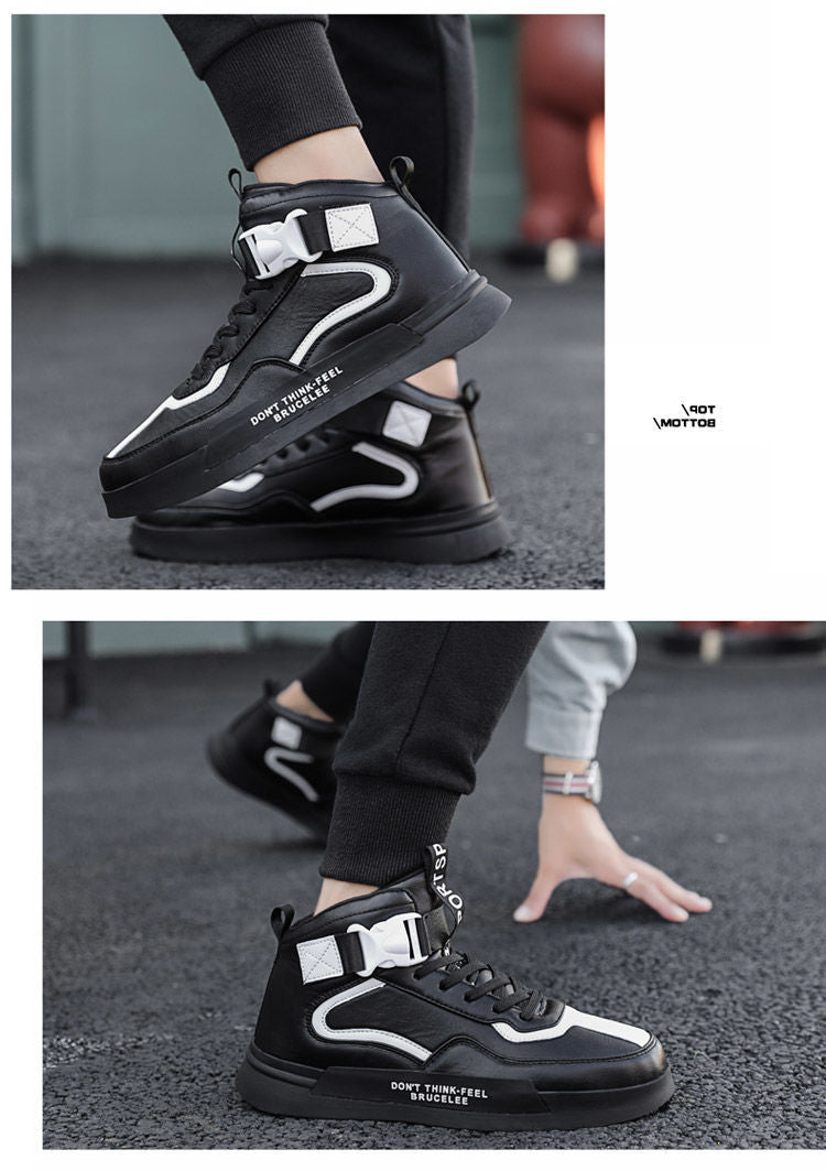 2023 New Running Shoes Men Messi Shoes High-top Comfortable Sports Outdoor Sneakers White Skateboarding shoes Chaussure Homme