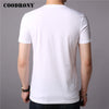COODRONY Brand T Shirt Men Fashion Casual V-Neck T-Shirt Streetwear Mens Clothing 2020 Summer Soft Cotton Tee Shirt Homme C5074S