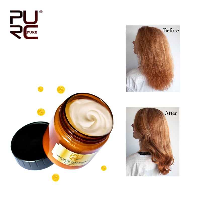 120ml Magical Treatment Hair Mask Deep Conditioning Treatment 5 Seconds to Repair Dry Damaged Make hair Shine Hair Mask