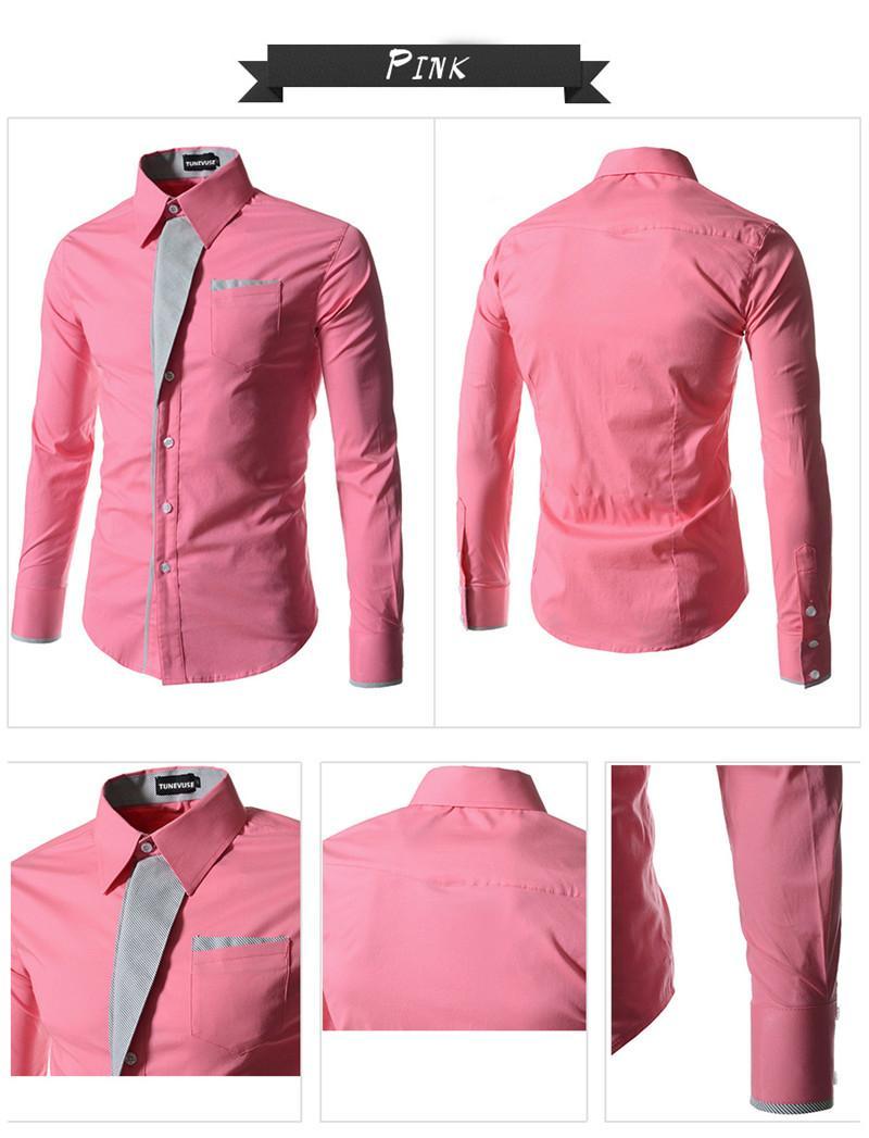 2022 Hot Sale New Fashion Camisa Masculina Long Sleeve Shirt Men Slim fit Design Formal Casual Brand Male Dress Shirt Size M-4XL