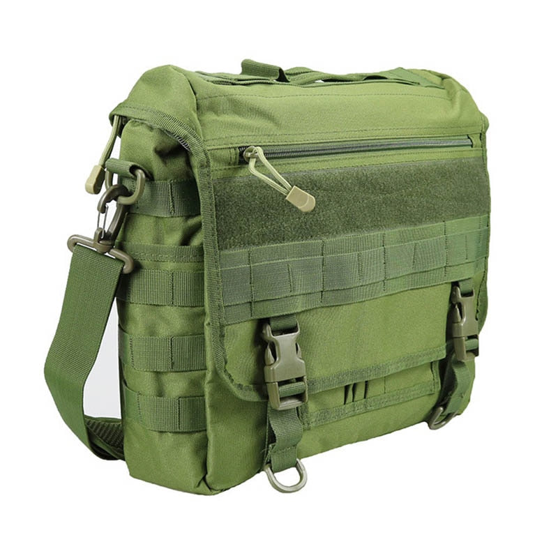 Molle Military Laptop Bag Tactical Messenger Bags Computer Backpack Fanny Belt Shouder Camping Outdoor Sports Army Bag XA156A