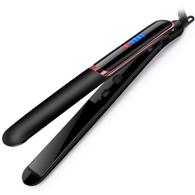 2in1 110v-220v ceramic Automatic hair straightener fast heating lengthened multifunctional hair straightener for dry wet hair