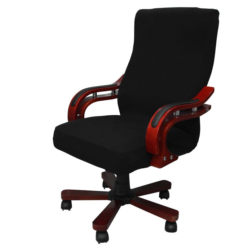 Modern Spandex Computer Chair Cover 100% Polyester Elastic Fabric Office Chair Cover Easy Washable Removeable Chair Cover