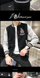 Supzoom New Arrival Letter Rib Sleeve Cotton Embroidery Logo Single Breasted Casual Bomber Baseball Jacket Loose Cardigan Coat