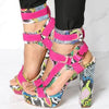 Doratasia sexy High heels Plus size 43 platform custmoized colors party Gladiator ankle-strap ladies sandals shoes women