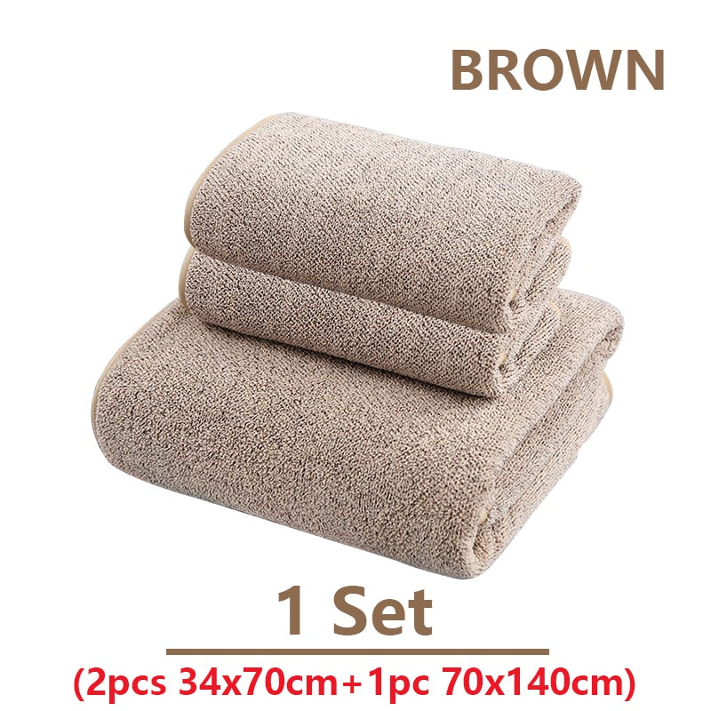 70x140cm Bamboo Charcoal Coral Velvet Bath Towel Adult Soft Absorbent Microfiber Bamboo Fabric Towel Bathroom Bath Towel Sets