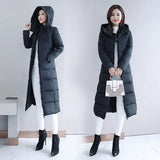 2022 New Winter Jacket Women Parkas Hooded Casual Overcoat Female Jacket Cotton Padded Parka Oversize Outwear Plus Size 6XL