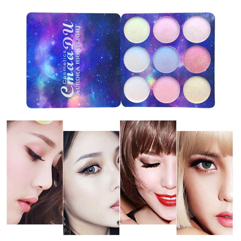 2020 Fashion Women Highlighter Matta Eye Shadow Palette Lasting Waterproof Non-smudged Multi-Colors Eye Makeup Cosmetic TSLM2