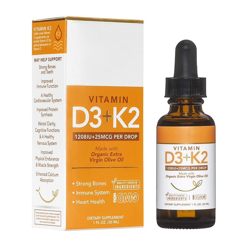 Vitamin D3 with K2 liquid dropsKeto Drops Liquid Ketones Dietary Supplement Fat Burning Promotes Weight Loss Speed Up Ketosis