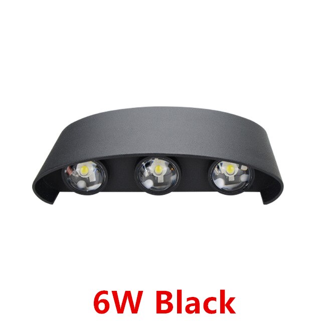 2W 4W 6W 8W LED Wall Light Outdoor Waterproof Modern Nordic style Indoor Wall Lamps Living Room Porch Garden Lamp AC90-260V