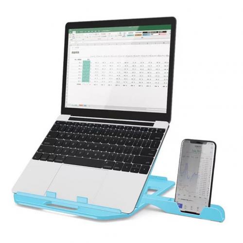 Portable Laptop Stand Folding Bracket Adjustable Labtop Pad Holder For Notebook Tablet Desktop Riser Kickstand Support Office