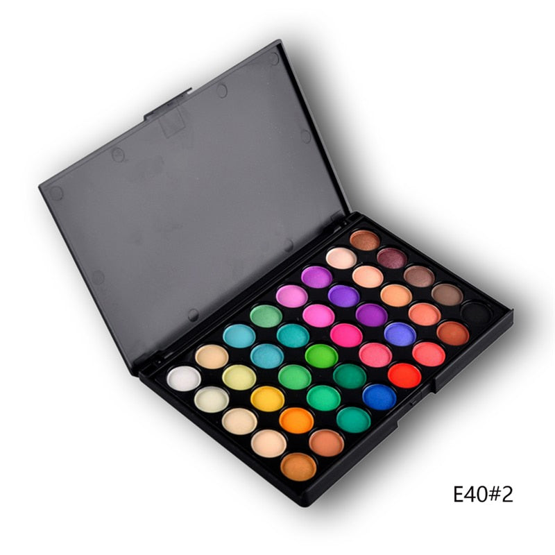 120 Colors Gliltter Eyeshadow Palette Matte Eye Shadow Pallete Shimmer Shine Nude Make Up Palette Set Kit Cosmetic Women