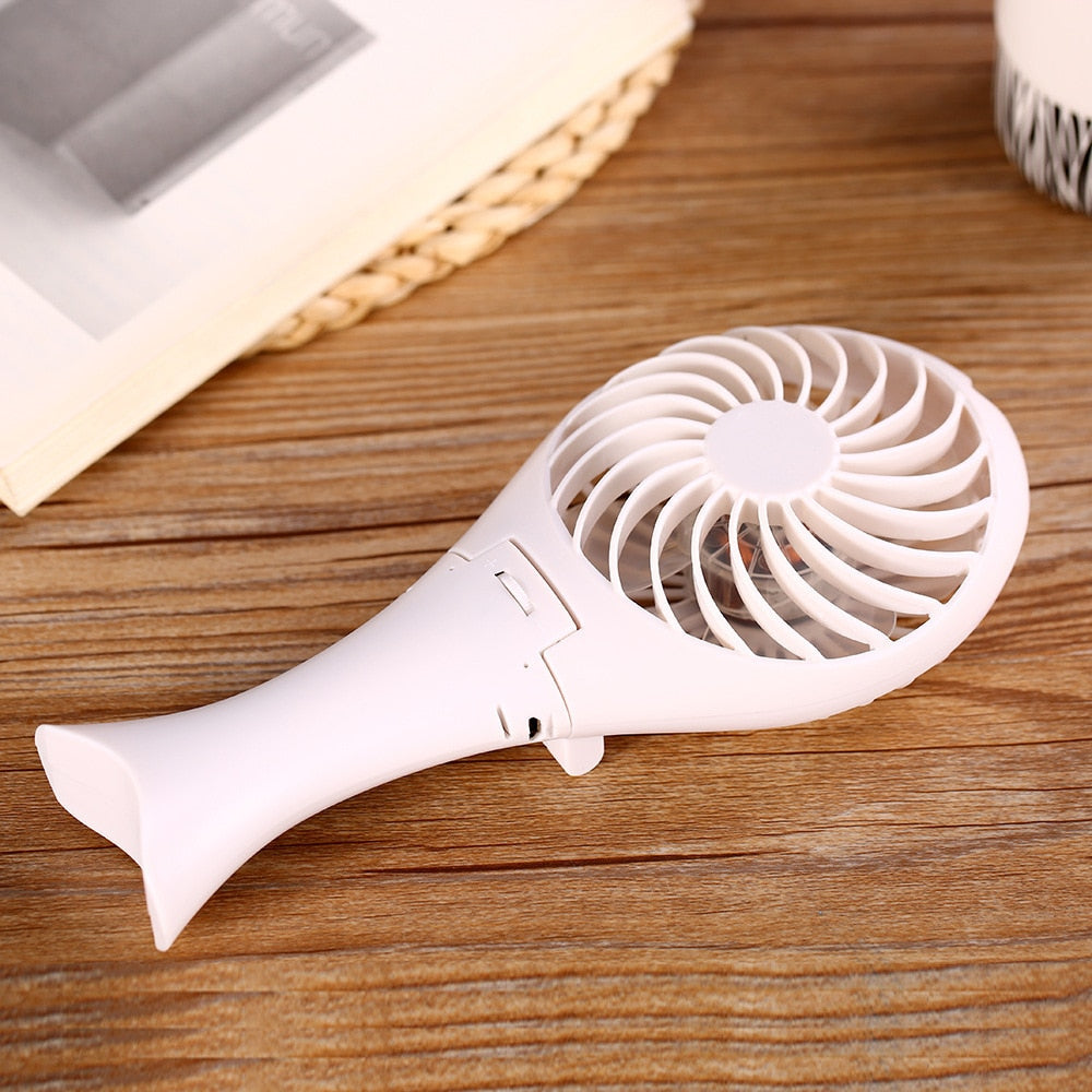 KBAYBO FAN Mini Rechargeable Fan USB Labtop Desk Fan Battery Stepless Ultra quiet mini USB ABS Fan Speed Big Wind