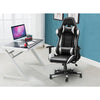 Panana Adjustable Office Chair Ergonomic High-Back Faux Leather Racing Bedroom Computer Game Chairs Reclining Seating