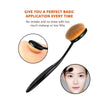 Soft Makeup Brushes For Foundation Powder Blush Eyebrow Eyeshadow Blending Make Up Brush Oval Cosmetic Make Up Tool