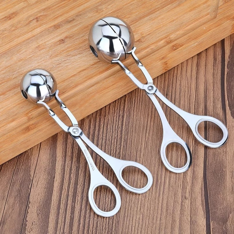 Stainless Steel Meatball Maker Clip Fish Meat Ball Rice Ball Making Mold Form Tool Kitchen Accessories Gadgets