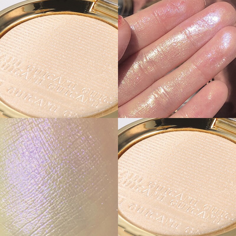 Specular Trimming Plate Shimmering Powder One-piece Disc Ginger Facial Part Women's Mention Glittering Thin Face Face Powder