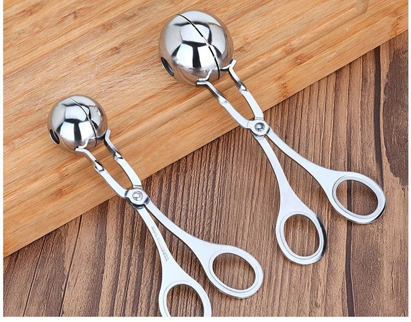 Stainless Steel Meatball Maker Clip Fish Meat Ball Rice Ball Making Mold Form Tool Kitchen Accessories Gadgets