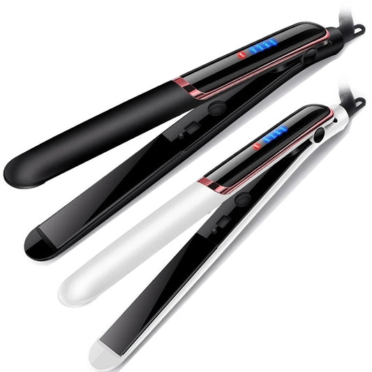 2in1 110v-220v ceramic Automatic hair straightener fast heating lengthened multifunctional hair straightener for dry wet hair